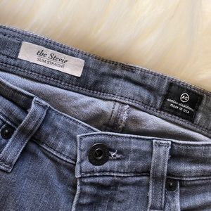 AG “ The Stevie “ Slim straight jeans by Anthro